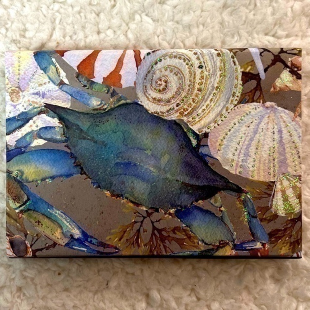 💝3/$14 UWP "Blue Crab" Pop-Up Notepad